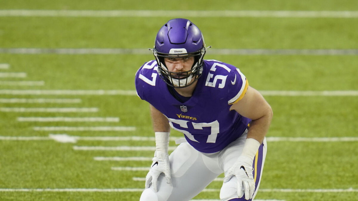 57 days until Vikings season opener: Every player to wear No. 57