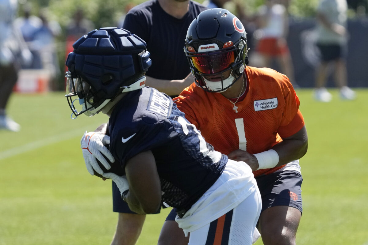 Khalil Herbert expects to be the Bears starting running back