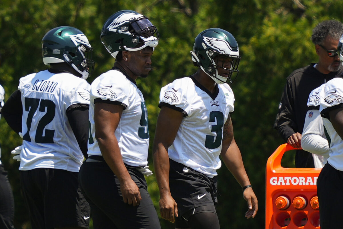 Brandon Graham joins other Eagles in raving about work ethic of Jalen Carter and Nolan Smith