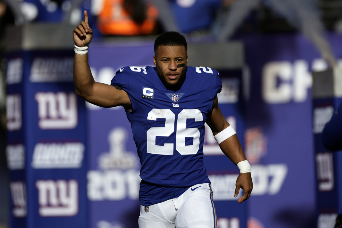 Saquon Barkley’s autograph apparently helped a Giants fan get his ex back