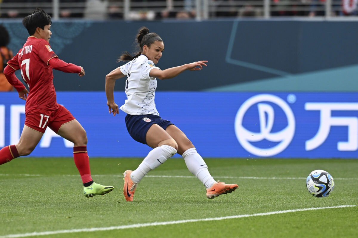 Sophia Smith made some epic USWNT history with her absolutely incredible World Cup debut