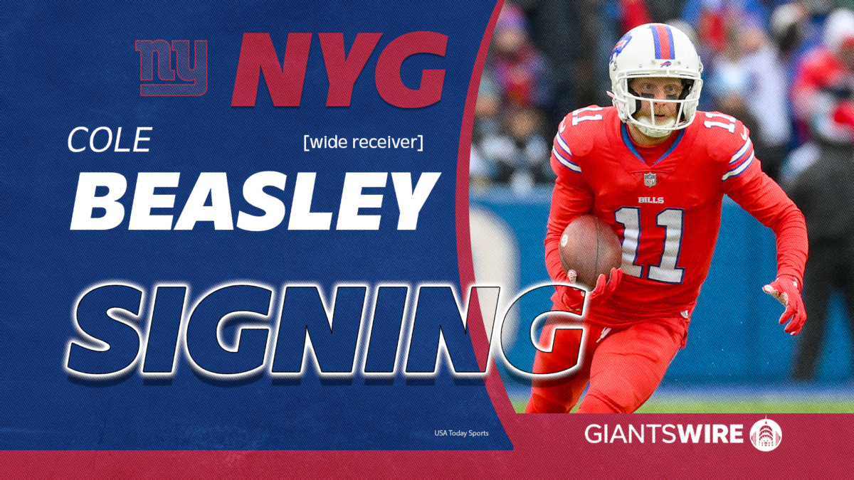 Giants sign WR Cole Beasley