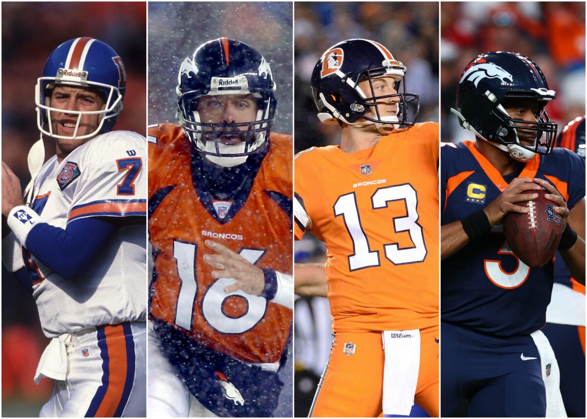 A look back at the Broncos’ uniforms through the years