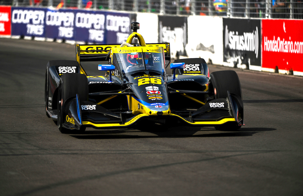 Herta keeps Andretti ahead in second Toronto IndyCar practice