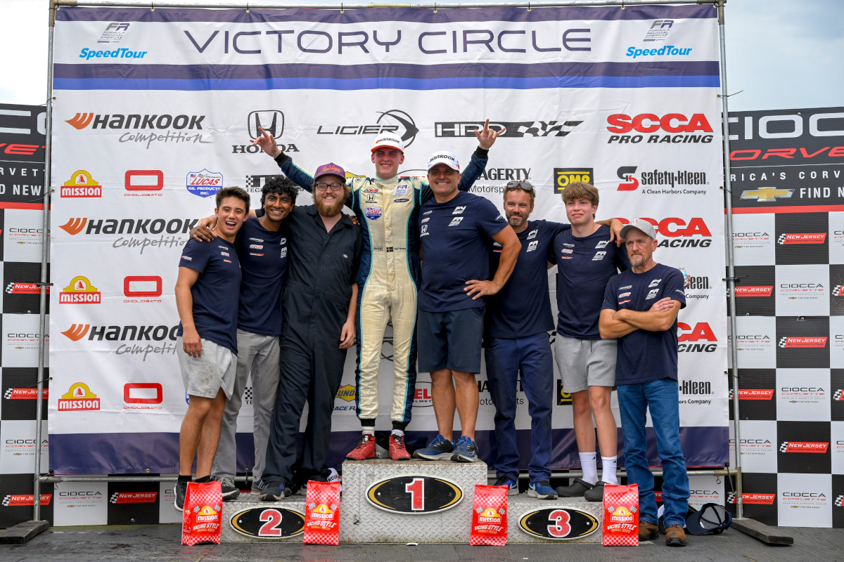 Westling wins first ever race in FR Americas Race 1 at NJMP