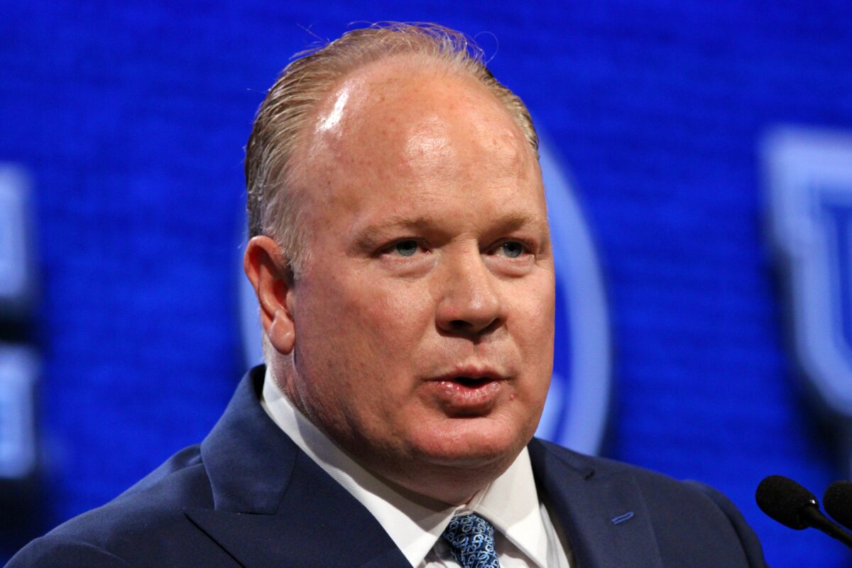 Mark Stoops discusses Tennessee’s NCAA penalties at SEC media days