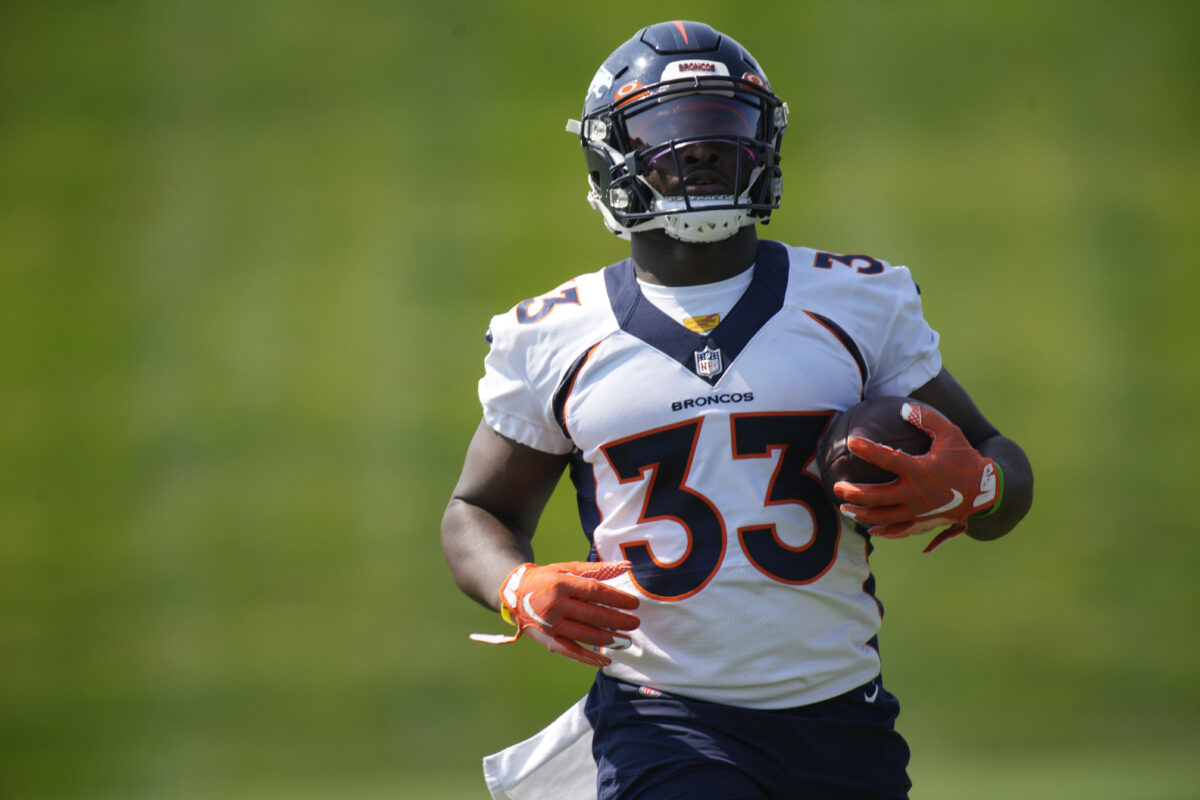 Broncos place 2 players on PUP list, but not Javonte Williams