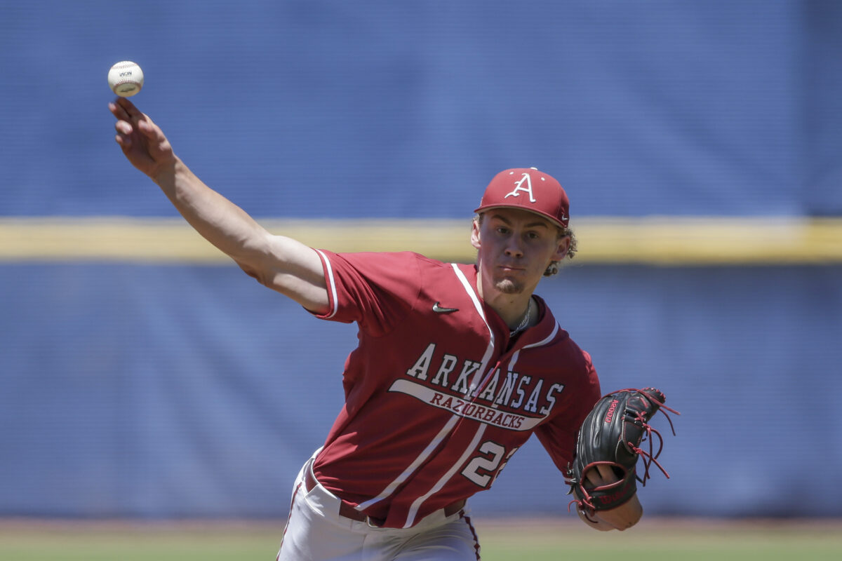 Arkansas pitcher Jaxon Wiggins signs with Cubs, just ahead of deadline