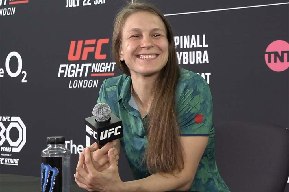 ‘Typical flyweight’ Julija Stoliarenko expects to show best version of herself in new weight class