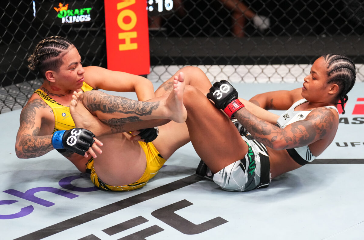 MMA Junkie’s Submission of the Month for June: Karine Silva’s savage kneebar