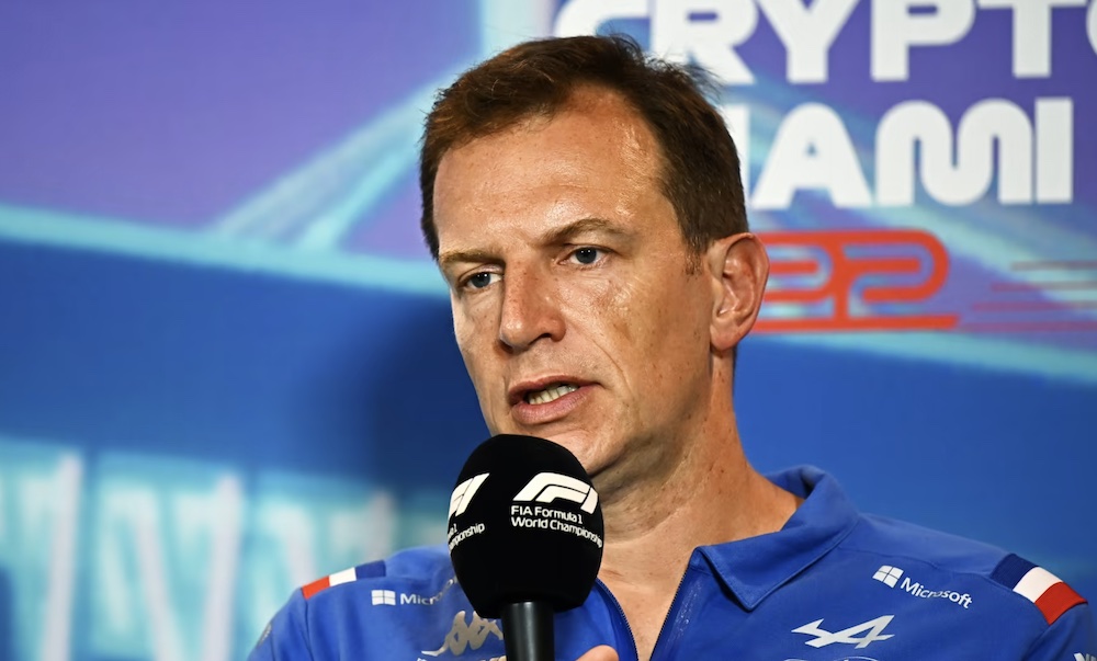 Krief replaces Rossi as Alpine F1 CEO