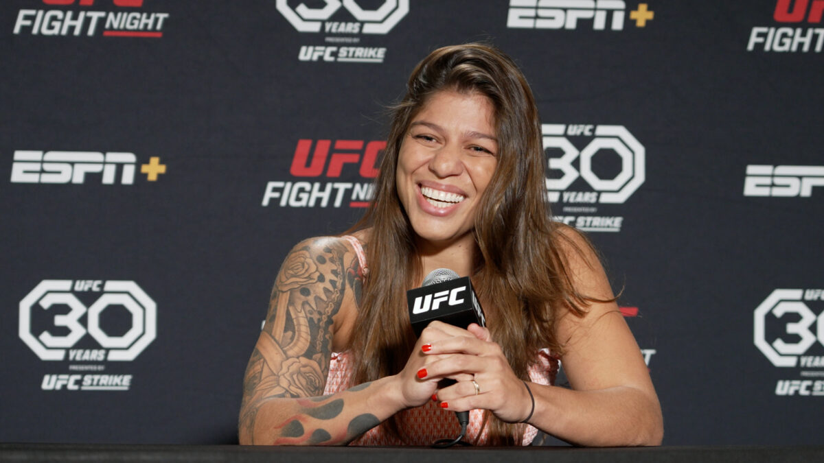 Mayra Bueno Silva plans to KO Holly Holm, then fight for vacant UFC women’s bantamweight title