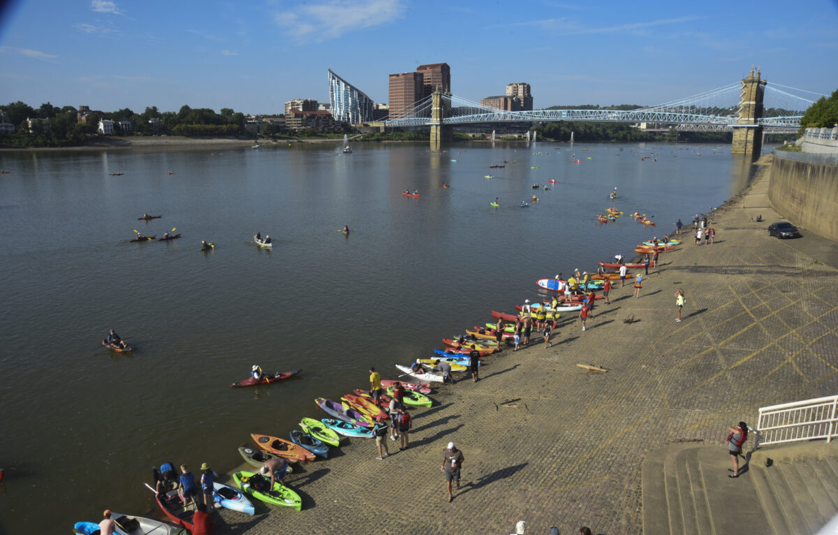 Have fun and support a good cause at the Ohio River Paddlefest