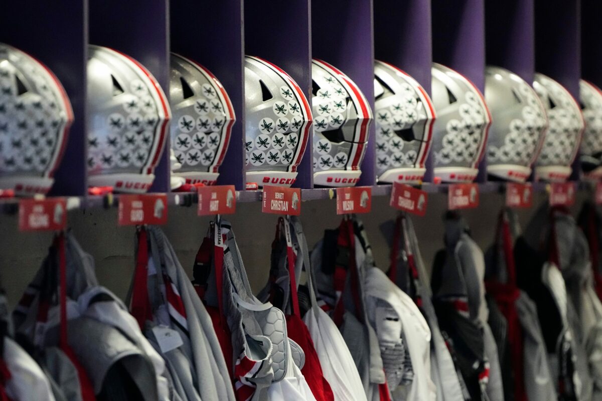 Get a sneak peek at the Ohio State football gray uniform for the Michigan State game