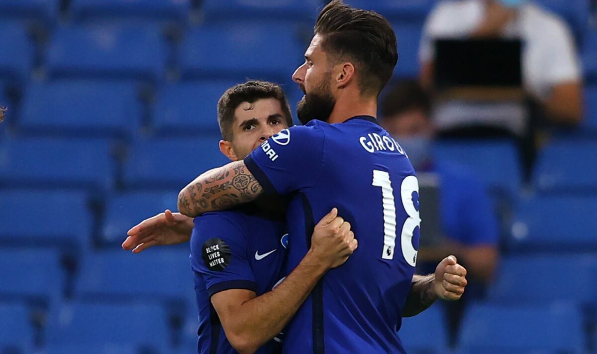 Christian Pulisic to reunite with buddy Olivier Giroud in Italy