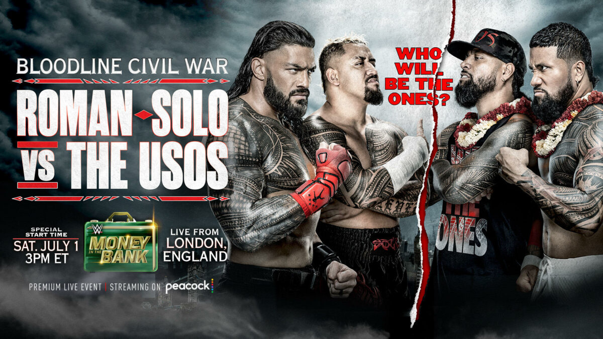 WWE Money in the Bank 2023 results: The Usos win Bloodline Civil War as Roman Reigns is pinned