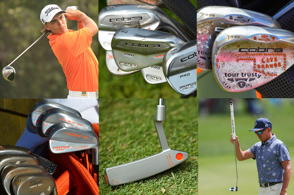 Check out rare photos of Rickie Fowler’s equipment through the years