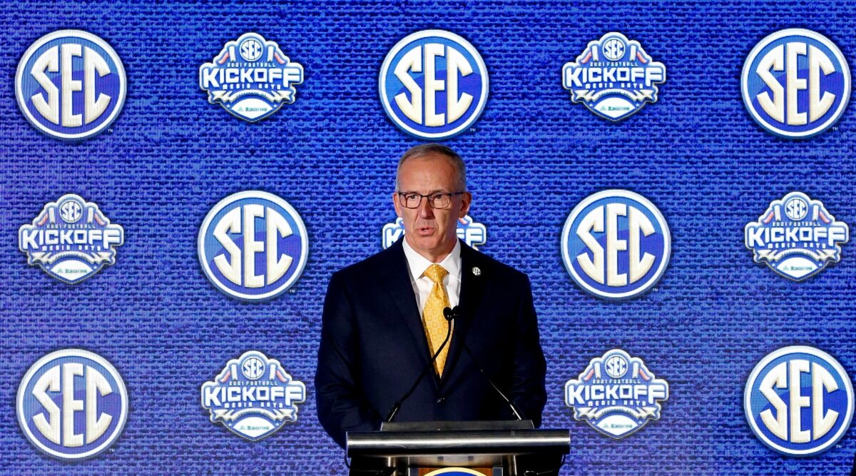 SEC Commissioner Greg Sankey agrees to contract extension through 2028