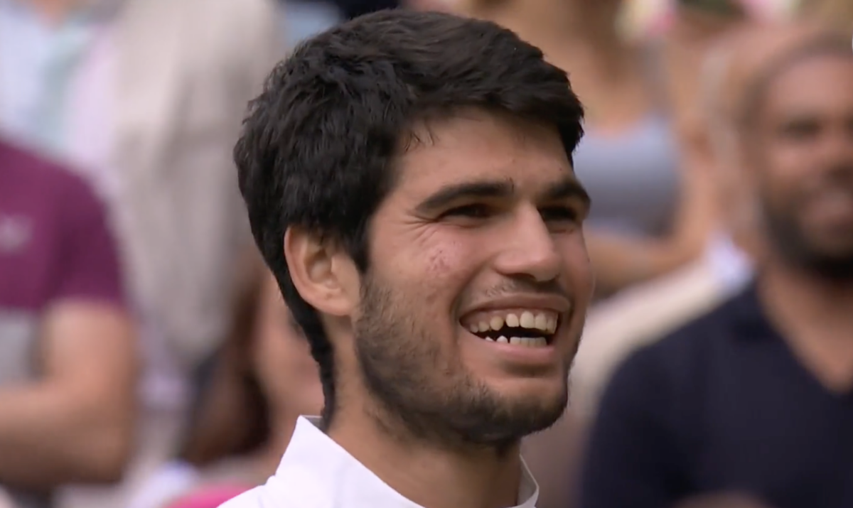 Carlos Alcaraz delighted in Novak Djokovic’s classy joke about losing to him at Wimbledon