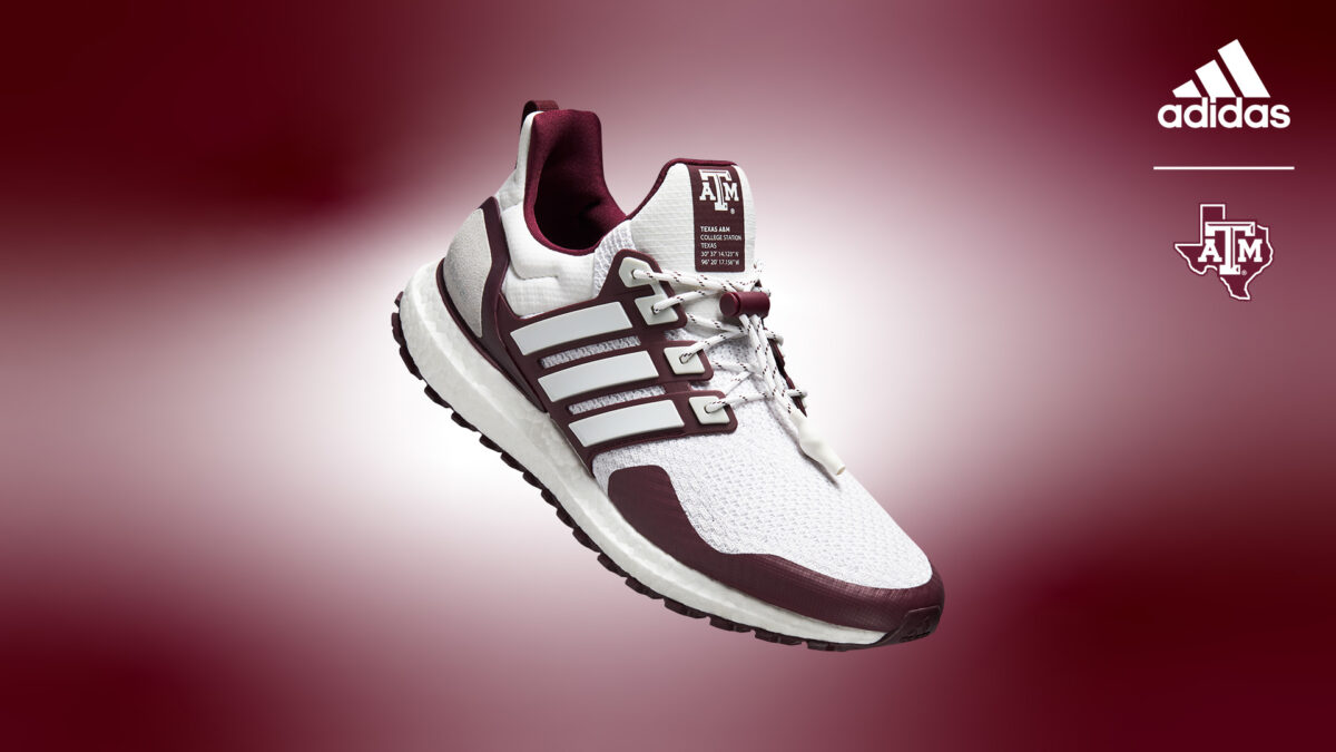 Check out the brand new 2023 Texas A&M Adidas Ultraboost 1.0