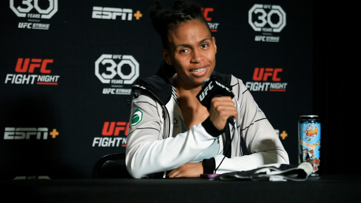 Luana Carolina says training, fighting happy a difference maker at UFC on ESPN 47