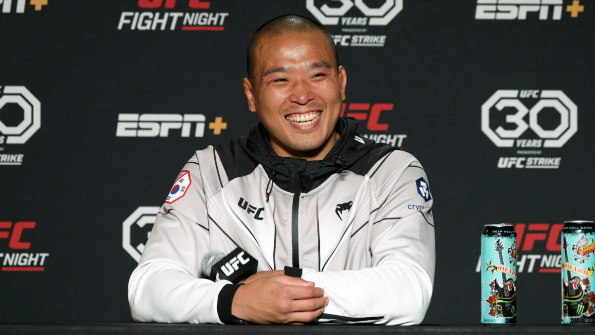 Junyong Park says UFC on ESPN 49 win over Albert Duraev was exactly how it was drawn up