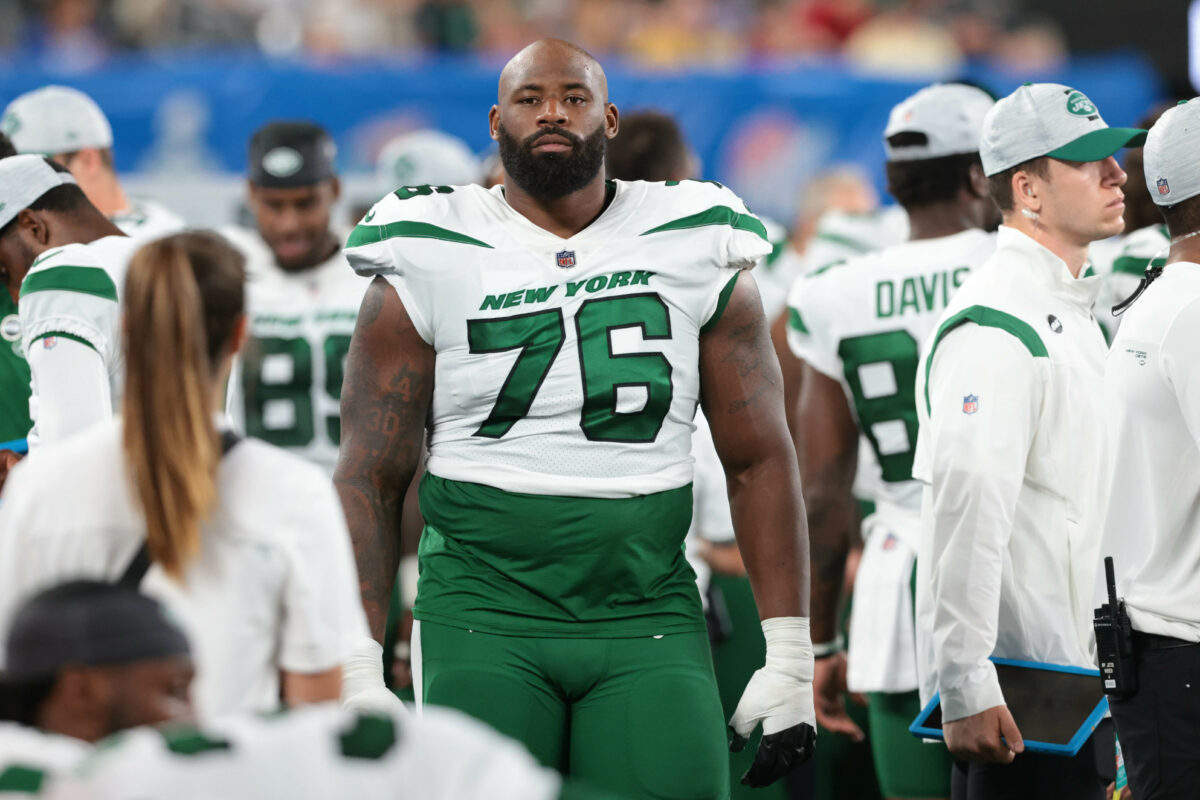 Free-agent OT George Fant says he’s ready to listen if Titans call
