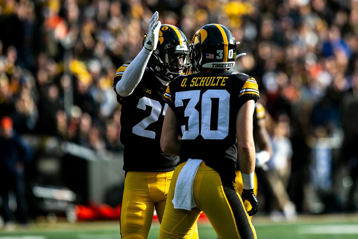 Quinn Schulte spotlighted by Pro Football Focus as top 5 returning Big Ten safety
