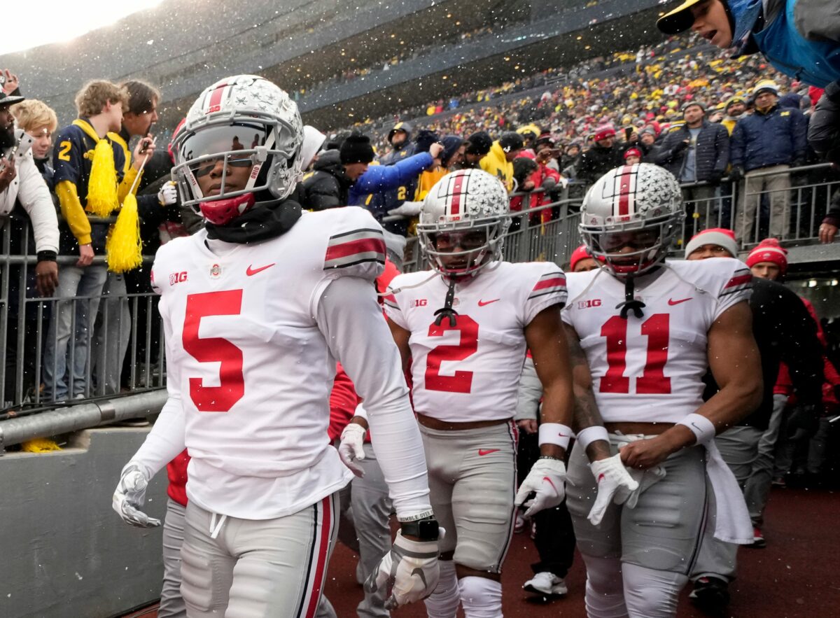 Chris Olave shares his Mount Rushmore for Ohio State wide receivers