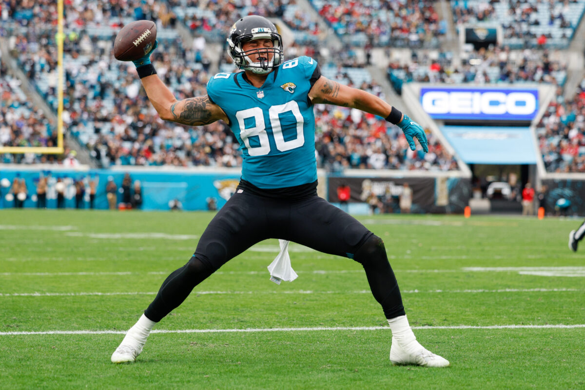 Report: Texans to work out former Jaguars TE James O’Shaughnessy