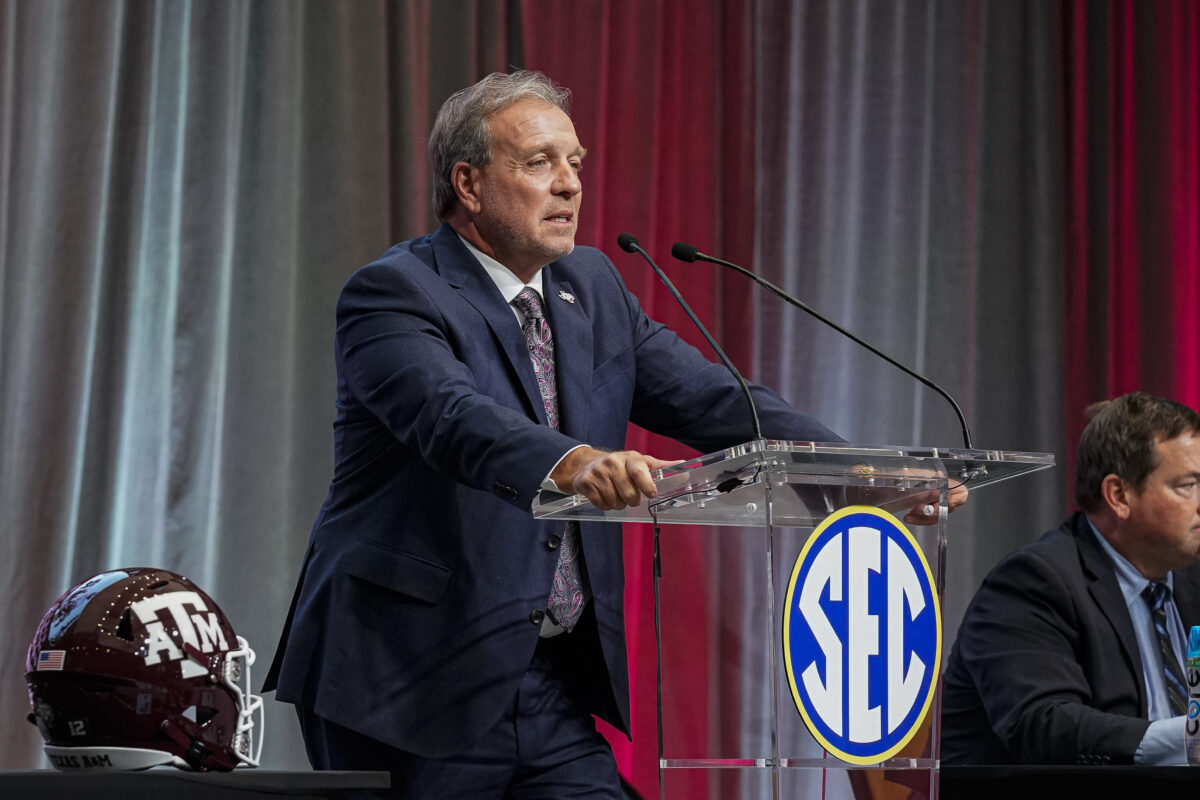 5 potential questions for Jimbo Fisher as Texas A&M heads into the 2023 SEC Media Days