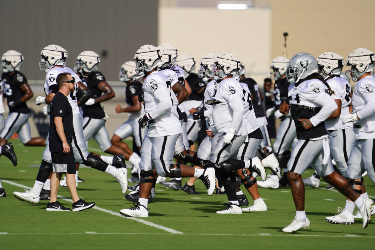 Here’s who is expected to report today to Raiders pre-camp warmup