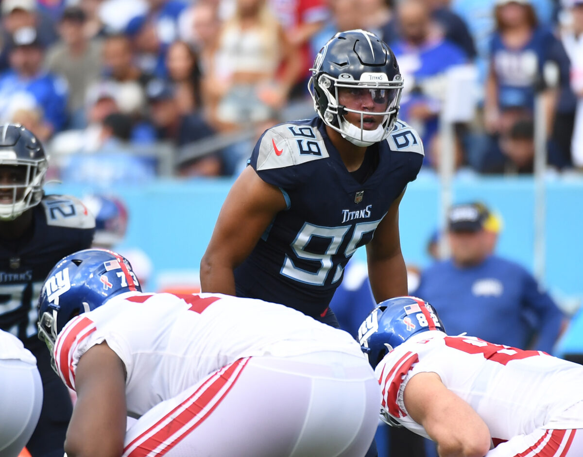 Analyst Brian Baldinger ‘looking for big stuff’ from Titans’ Rashad Weaver in 2023