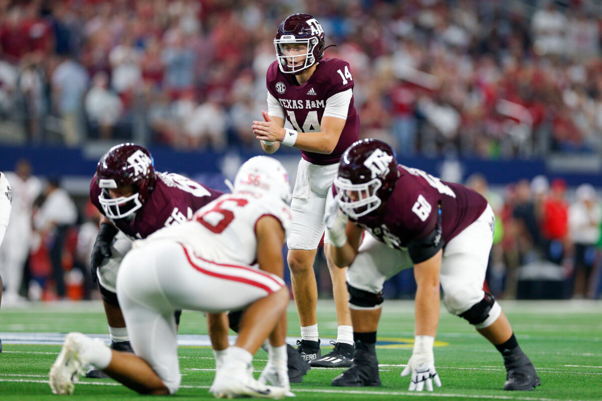 QB controversy brewing in Aggieland? Jimbo Fisher reveals ongoing competition between Conner Weigman and Max Johnson