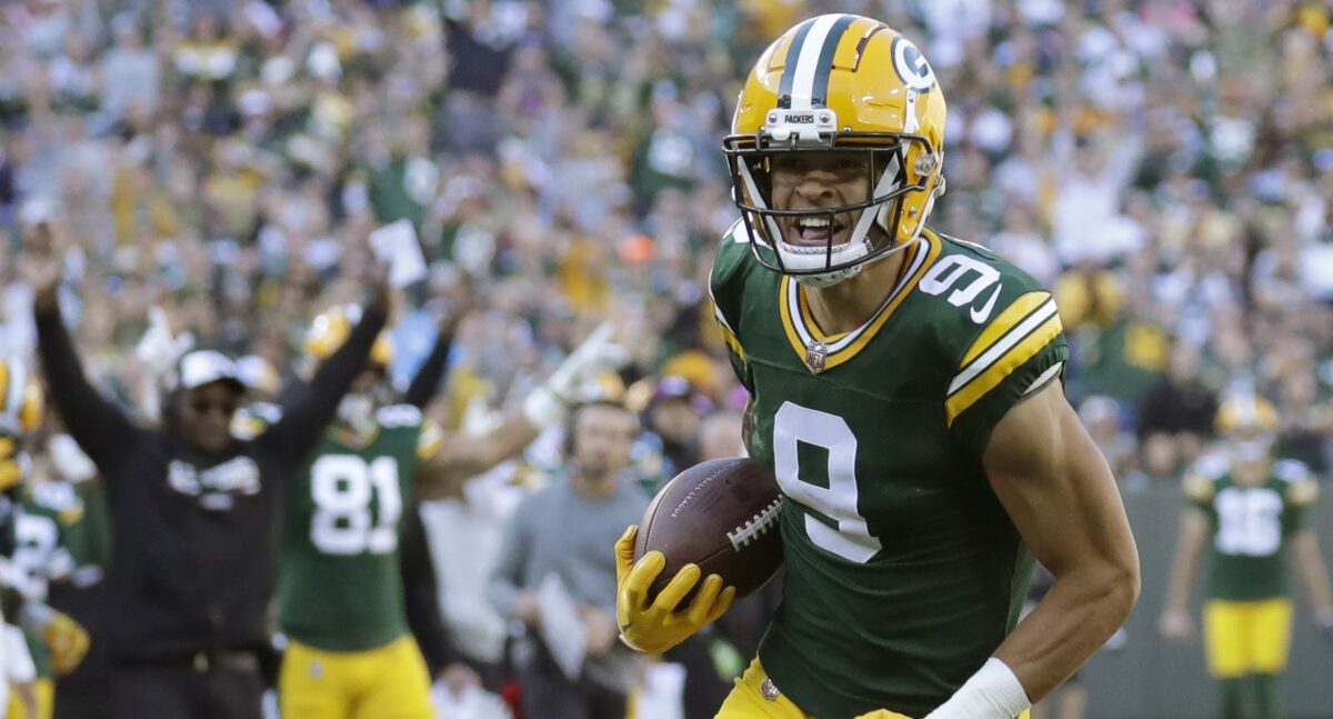 Packers WR Christian Watson is one of top 10 fastest players on ‘Madden NFL 24’