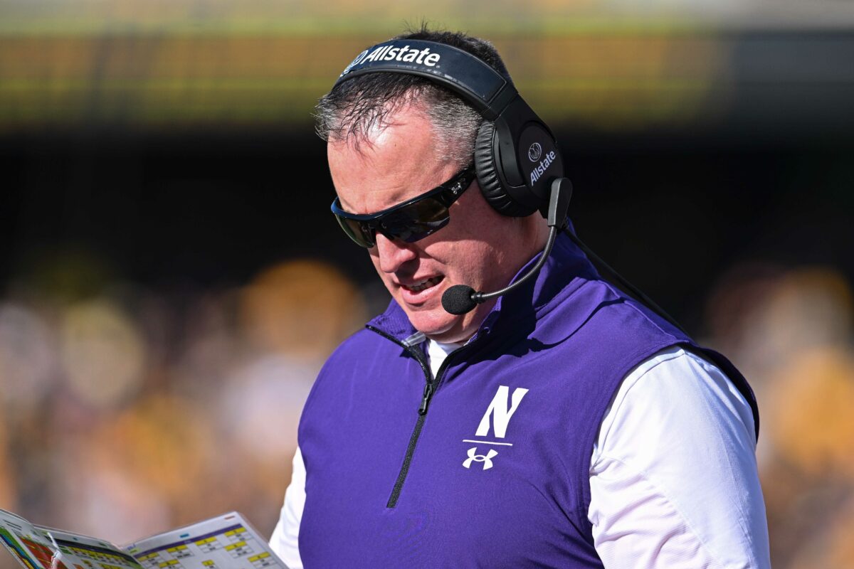 Northwestern fires head football coach Pat Fitzgerald