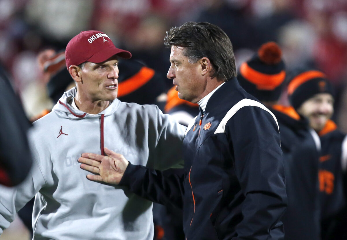 Bedlam is over according to Oklahoma State head coach Mike Gundy