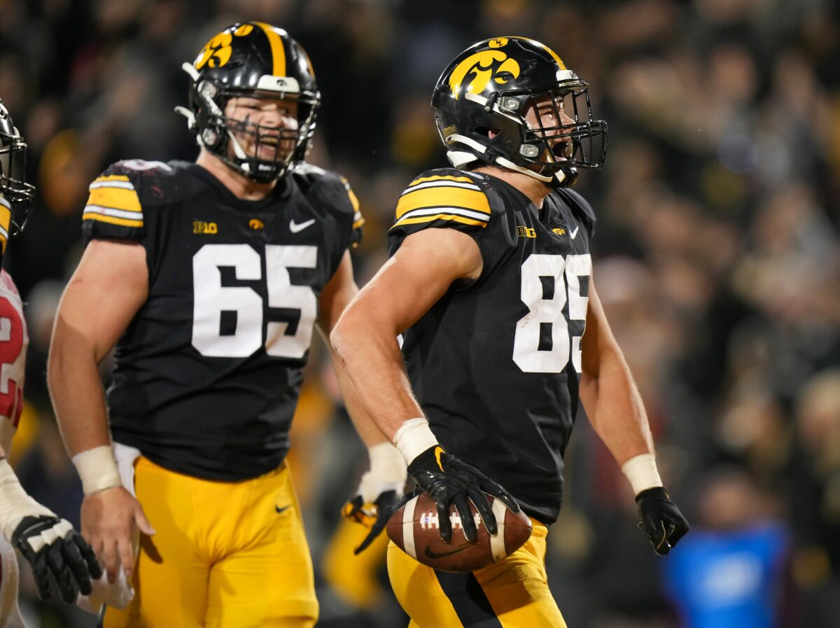 Luke Lachey among Pro Football Focus’ top five tight ends for 2024 NFL Draft