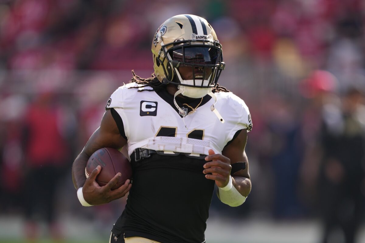 Alvin Kamara missed the cut for NFL Network’s Top 100 Players list for first time