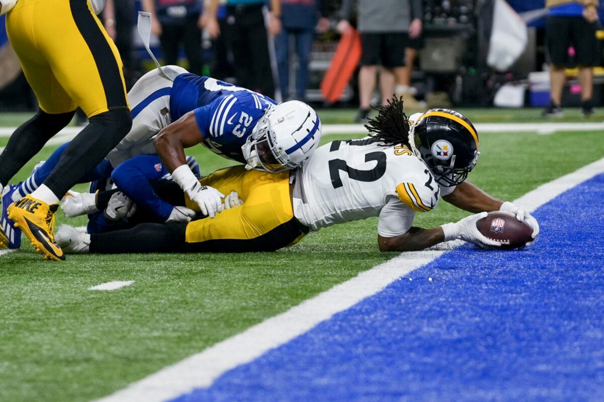 Steelers RB Najee Harris sees Madden NFL 24 rating drop