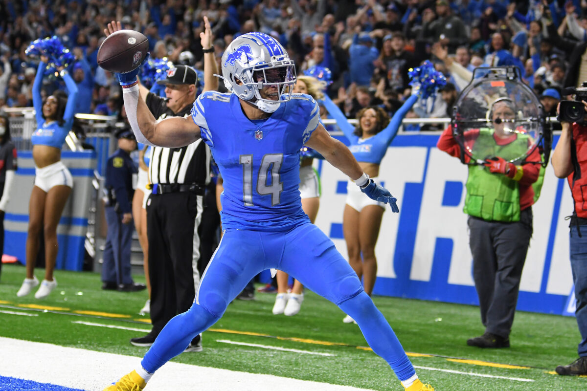 Lions WR Amon-Ra St. Brown remains motivated by his NFL draft slight