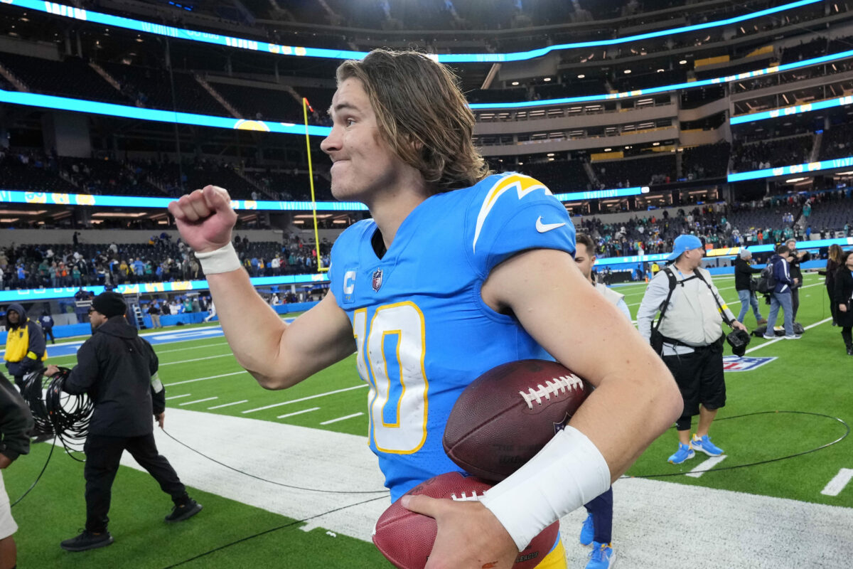 Contract breakdown for Chargers QB Justin Herbert’s extension