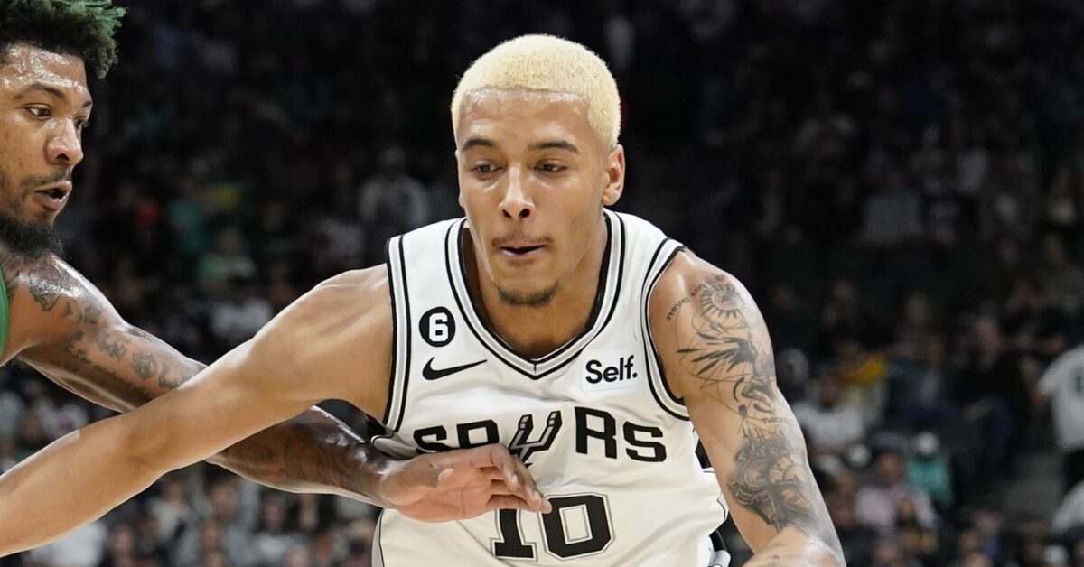 Jeremy Sochan listed as ‘weakest link’ in Spurs starting lineup
