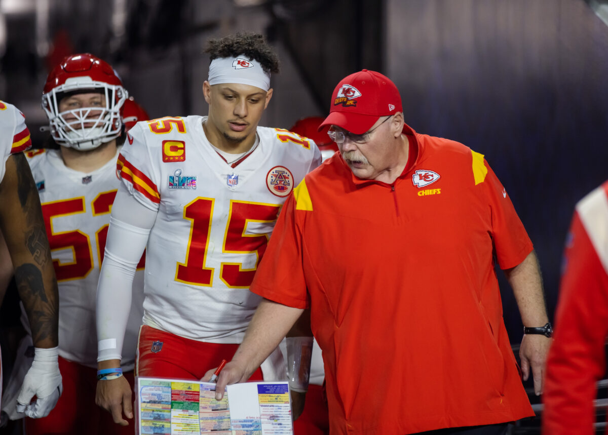 Patrick Mahomes mediates melee at Chiefs’ Sunday practice