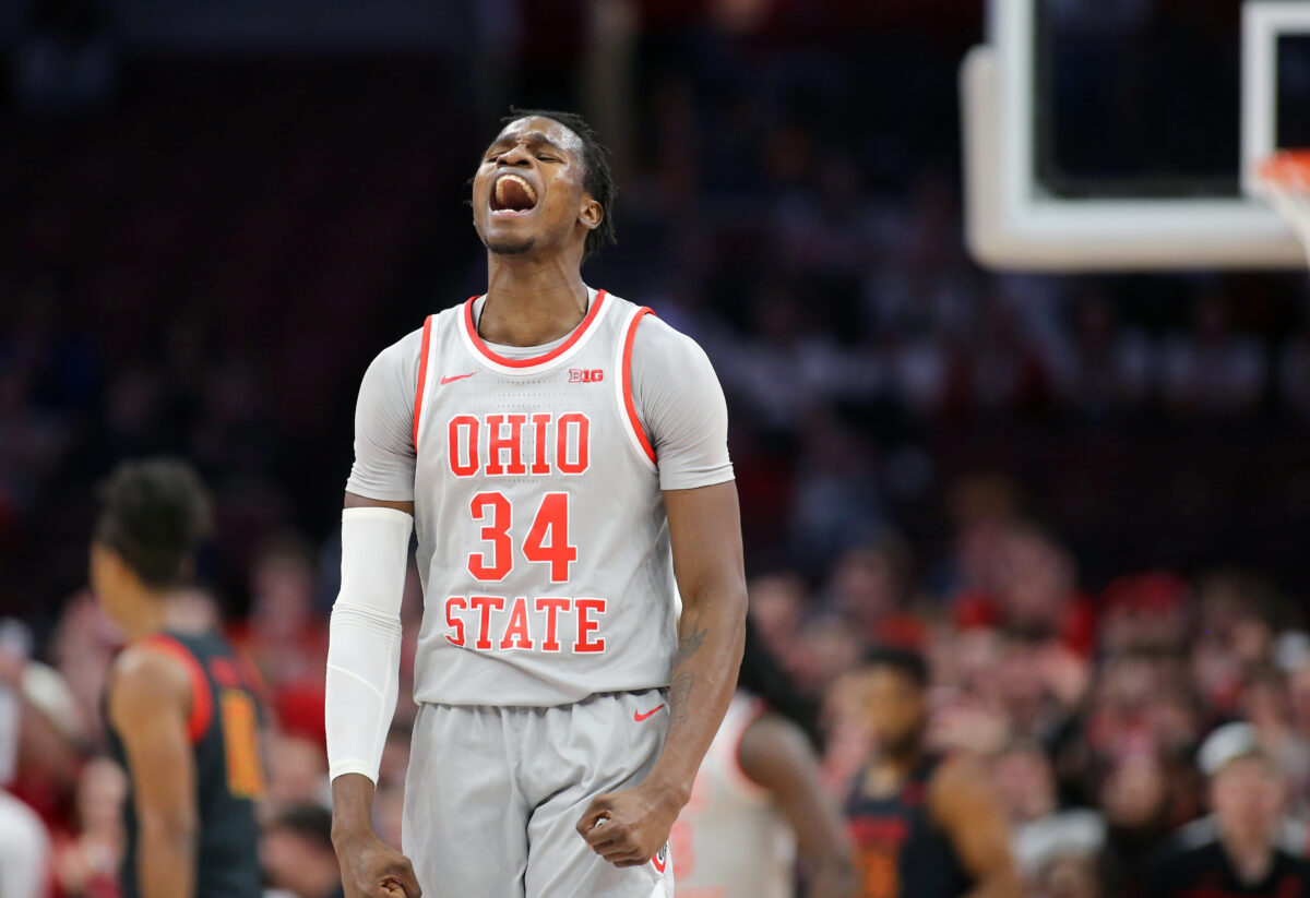 Watch: Ohio State basketball’s Felix Okpara mic’d up for last summer practice