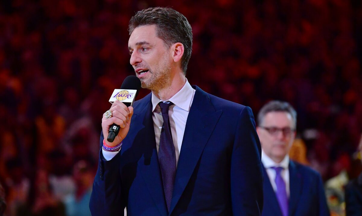 Jeanie Buss recalls the impact Pau Gasol had on the Lakers