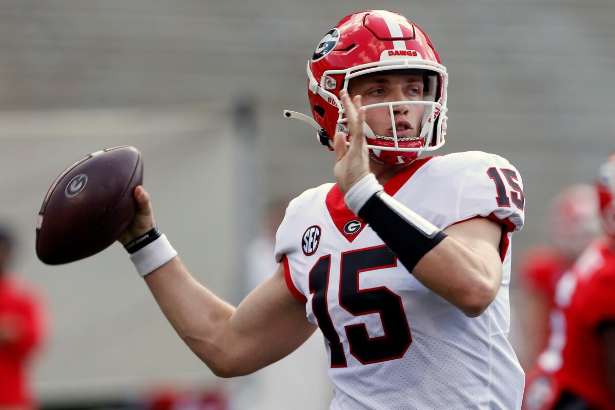 Where is UGA’s Carson Beck ranked compared to other SEC QBs?