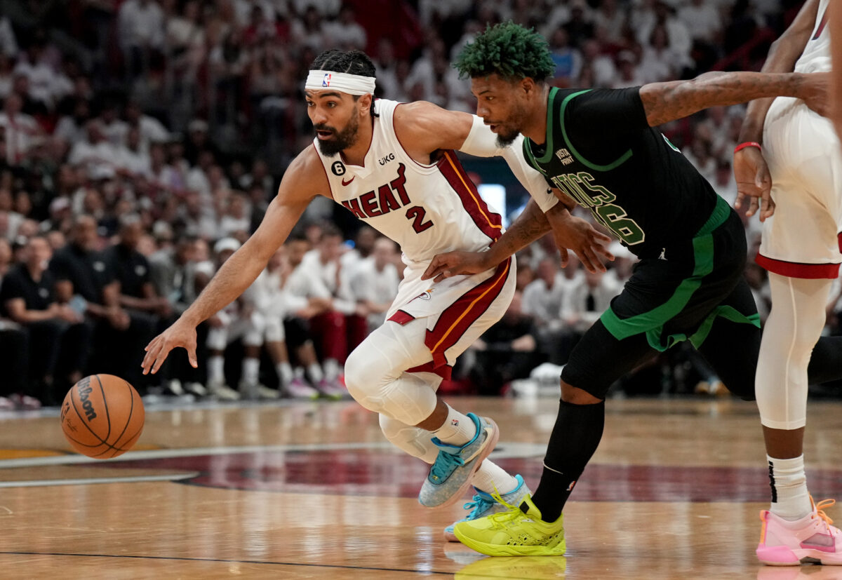 Former Heat guard Gabe Vincent comments on Boston’s evident disunity vs. Miami in 2023 East finals