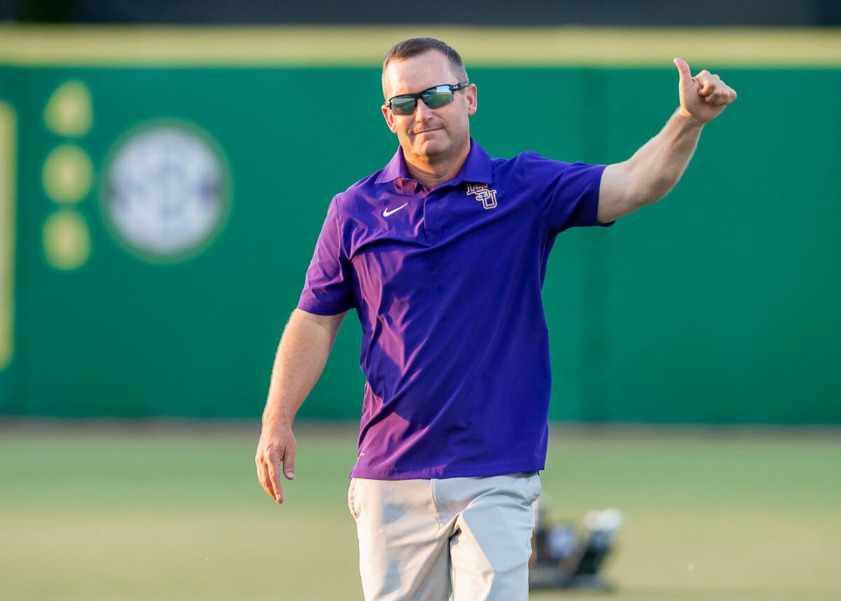 Jay Johnson discusses support for LSU baseball within athletic department