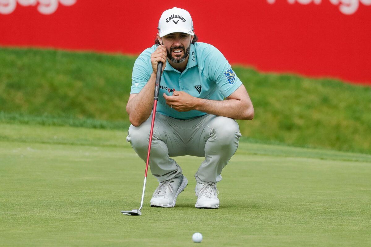 Slow play penalized at LIV Golf; Adam Hadwin’s wife calls out his slow play